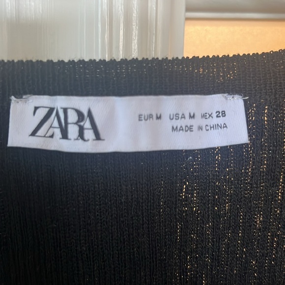 Black sequin tank top - Picture 2 of 3